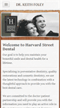 Mobile Screenshot of harvardstreetdental.com